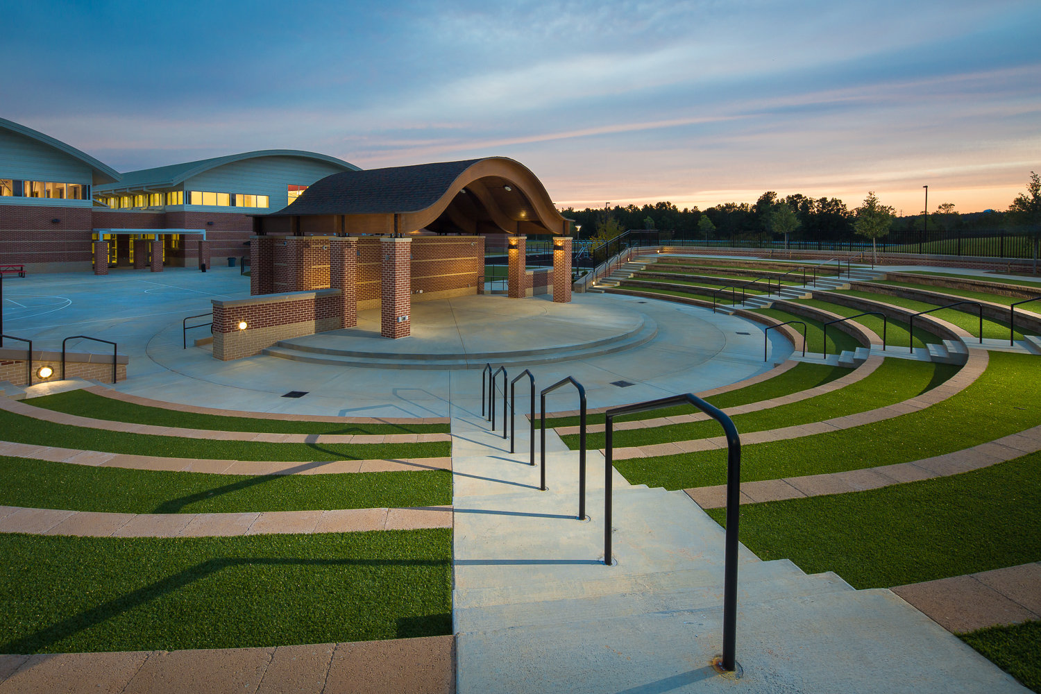 Detroit and all of Michigan Artificial Turf Amphitheater 